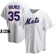 Clay Holmes Youth New York Mets White Replica Home Jersey