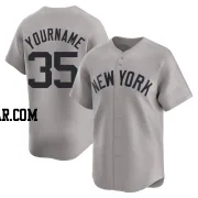 Clay Holmes Youth New York Yankees Gray Limited Away Jersey