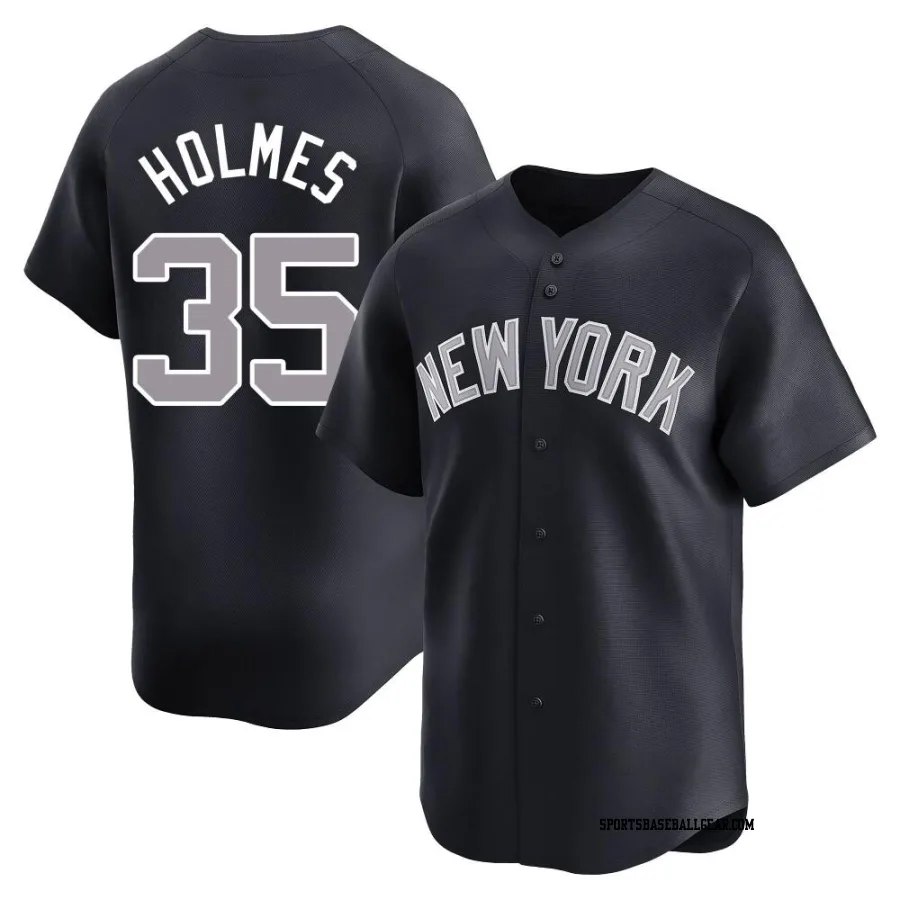 Clay Holmes Youth New York Yankees Navy Limited Alternate Jersey