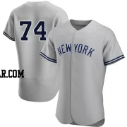 Clayton Andrews Men's New York Yankees Gray Authentic Road Jersey