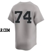 Clayton Andrews Men's New York Yankees Gray Limited Away 2nd Jersey