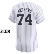 Clayton Andrews Men's New York Yankees White Elite Home Jersey