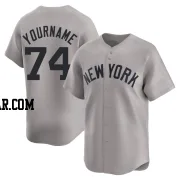 Clayton Andrews Youth New York Yankees Gray Limited Away Jersey