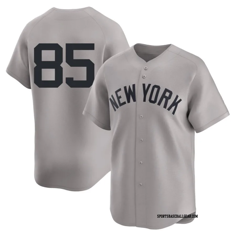 Clayton Beeter Men's New York Yankees Gray Limited Away 2nd Jersey