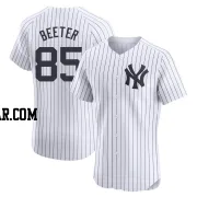 Clayton Beeter Men's New York Yankees White Elite Home Jersey