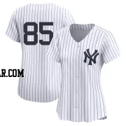 Clayton Beeter Women's New York Yankees White Limited Yankee Home 2nd Jersey