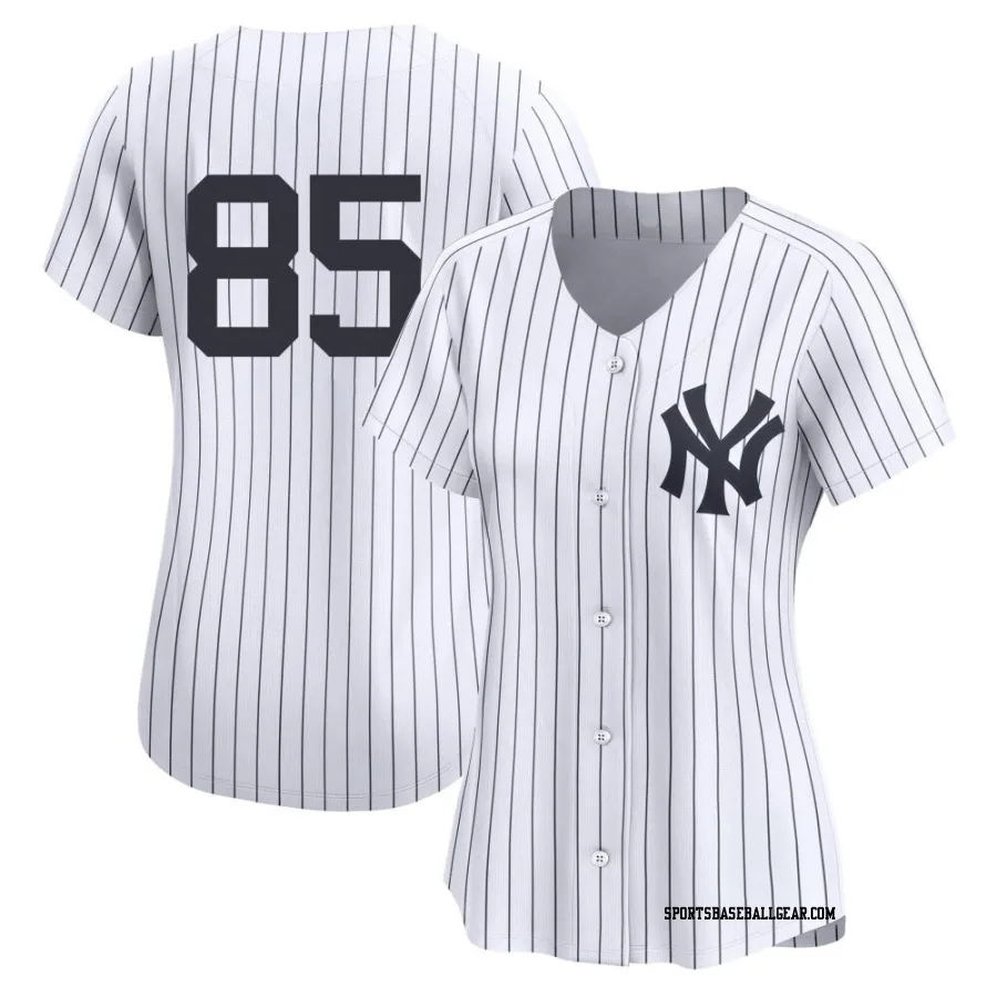 Clayton Beeter Women's New York Yankees White Limited Yankee Home 2nd Jersey