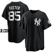 Clayton Beeter Youth New York Yankees Black/White Replica Jersey