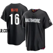 Coby Mayo Men's Baltimore Orioles Black Replica 2023 City Connect Jersey