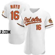 Coby Mayo Men's Baltimore Orioles White Authentic Home Jersey