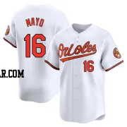 Coby Mayo Men's Baltimore Orioles White Limited Home Jersey