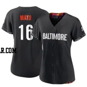 Coby Mayo Women's Baltimore Orioles Black Authentic 2023 City Connect Jersey