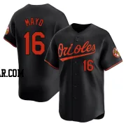 Coby Mayo Youth Baltimore Orioles Black Limited Alternate Jersey