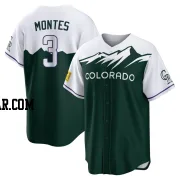 Coco Montes Youth Colorado Rockies Green Replica 2022 City Connect Jersey