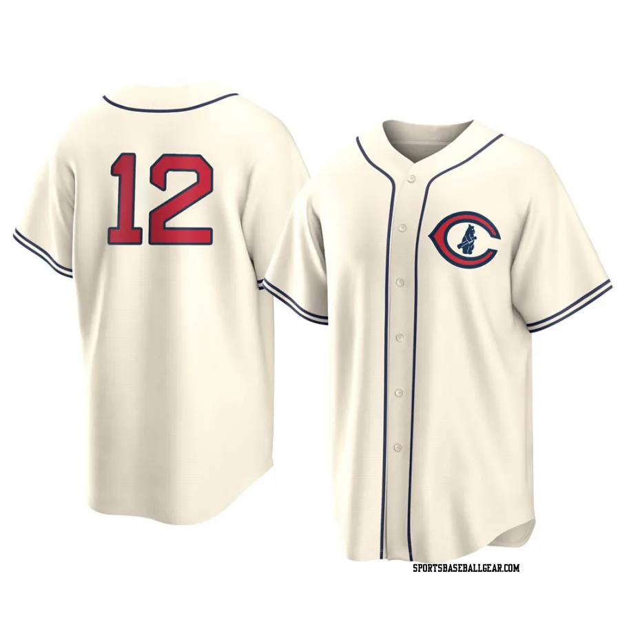 Codi Heuer Men's Chicago Cubs Cream Replica 2022 Field Of Dreams Jersey