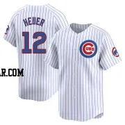 Codi Heuer Men's Chicago Cubs White Limited Home Jersey