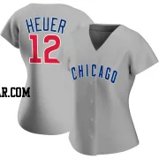 Codi Heuer Women's Chicago Cubs Gray Authentic Road Jersey