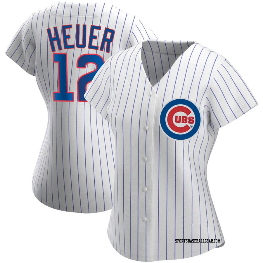 Codi Heuer Women's Chicago Cubs White Replica Home Jersey