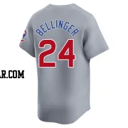 Cody Bellinger Men's Chicago Cubs Gray Limited Road Jersey