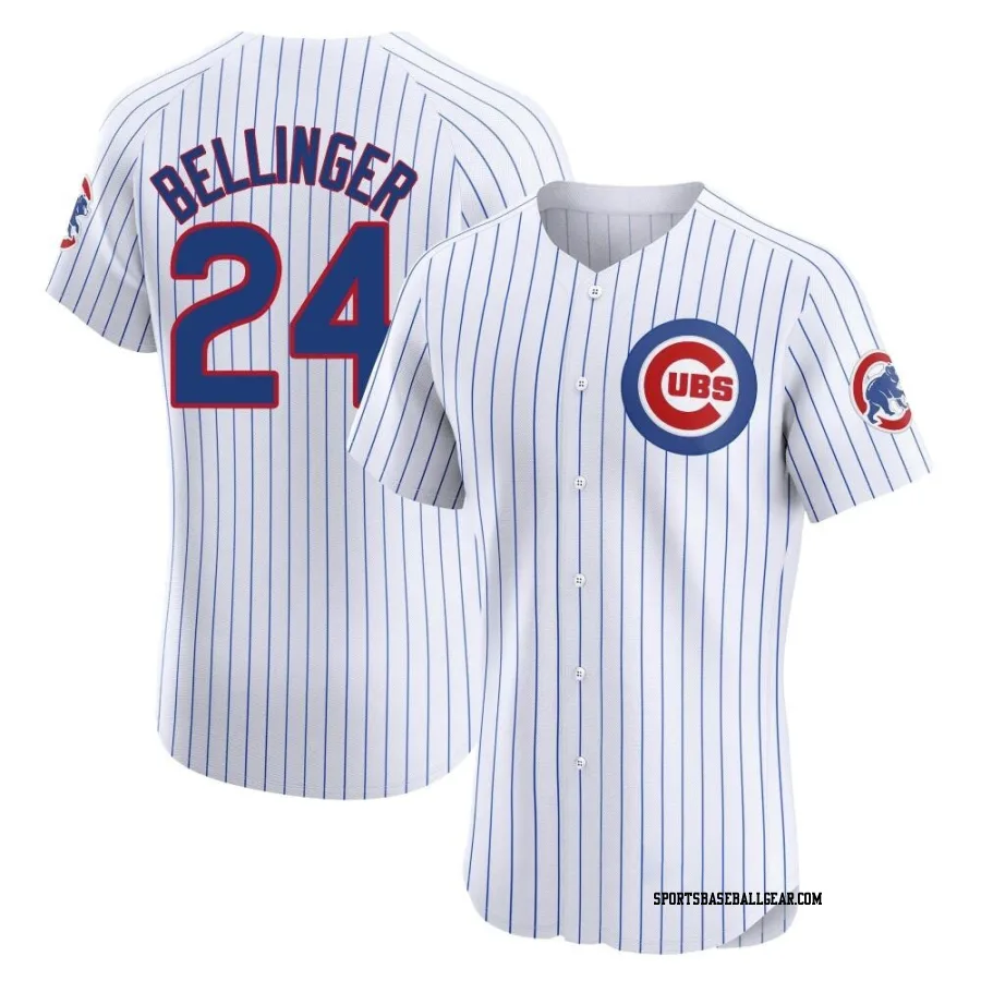 Cody Bellinger Men's Chicago Cubs White Elite Home Jersey