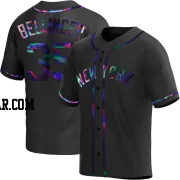 Cody Bellinger Men's New York Yankees Black Holographic Replica Alternate Jersey