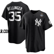 Cody Bellinger Men's New York Yankees Black/White Replica 2024 World Series Jersey