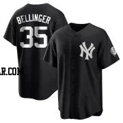 Cody Bellinger Men's New York Yankees Black/White Replica Jersey