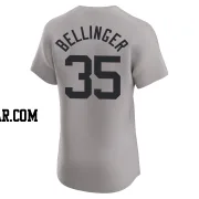 Cody Bellinger Men's New York Yankees Gray Elite Road 2024 World Series Jersey