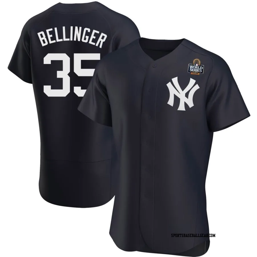 Cody Bellinger Men's New York Yankees Navy Authentic Alternate 2024 World Series Jersey