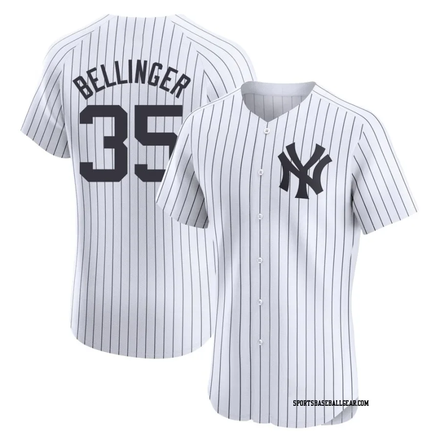 Cody Bellinger Men's New York Yankees White Elite Home Jersey