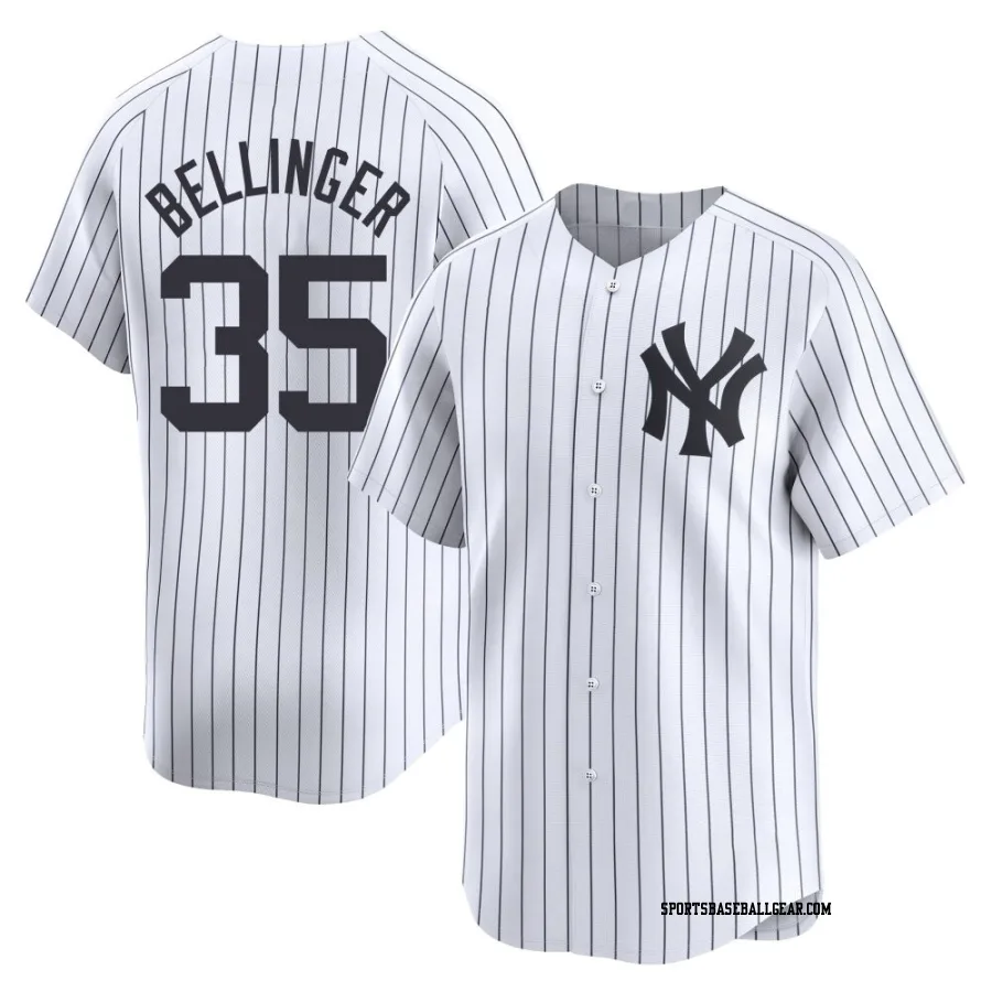 Cody Bellinger Men's New York Yankees White Limited Yankee Home Jersey