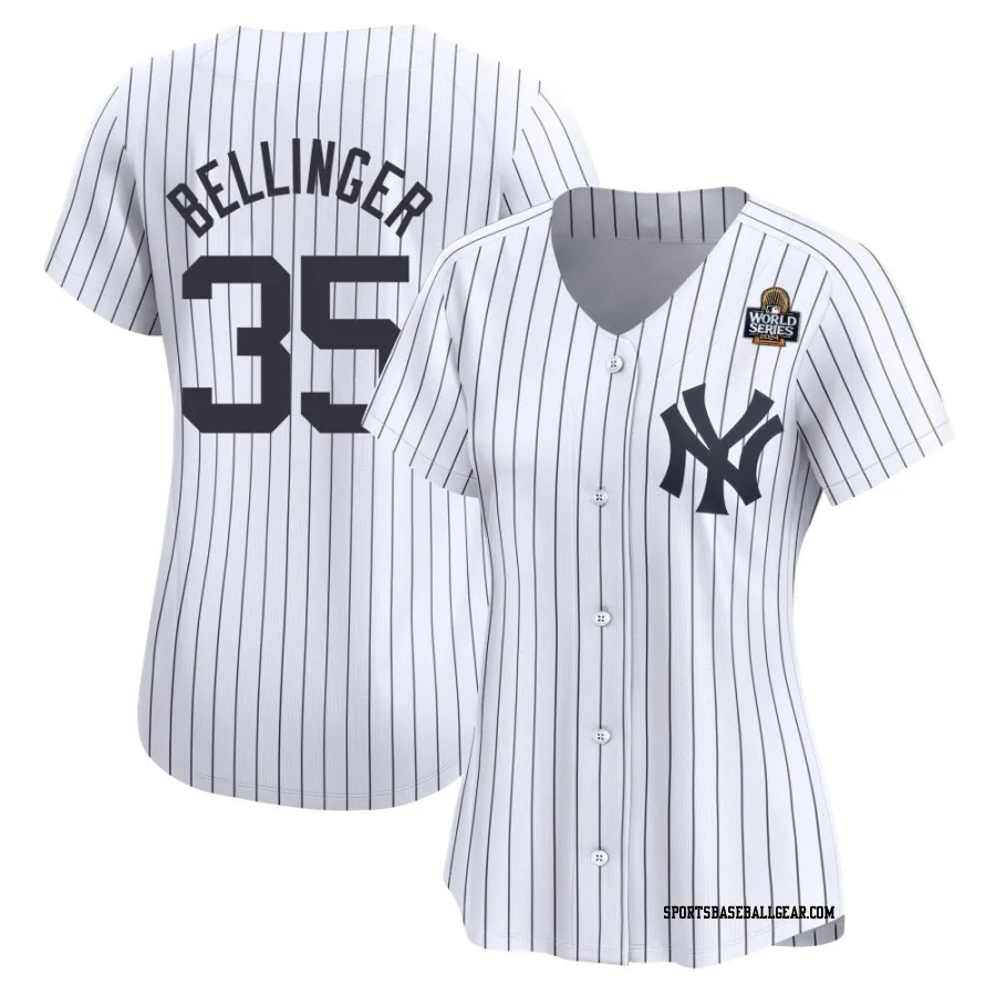 Cody Bellinger Women's New York Yankees White Limited Yankee Home 2024 World Series Jersey