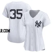 Cody Bellinger Women's New York Yankees White Limited Yankee Home 2nd Jersey