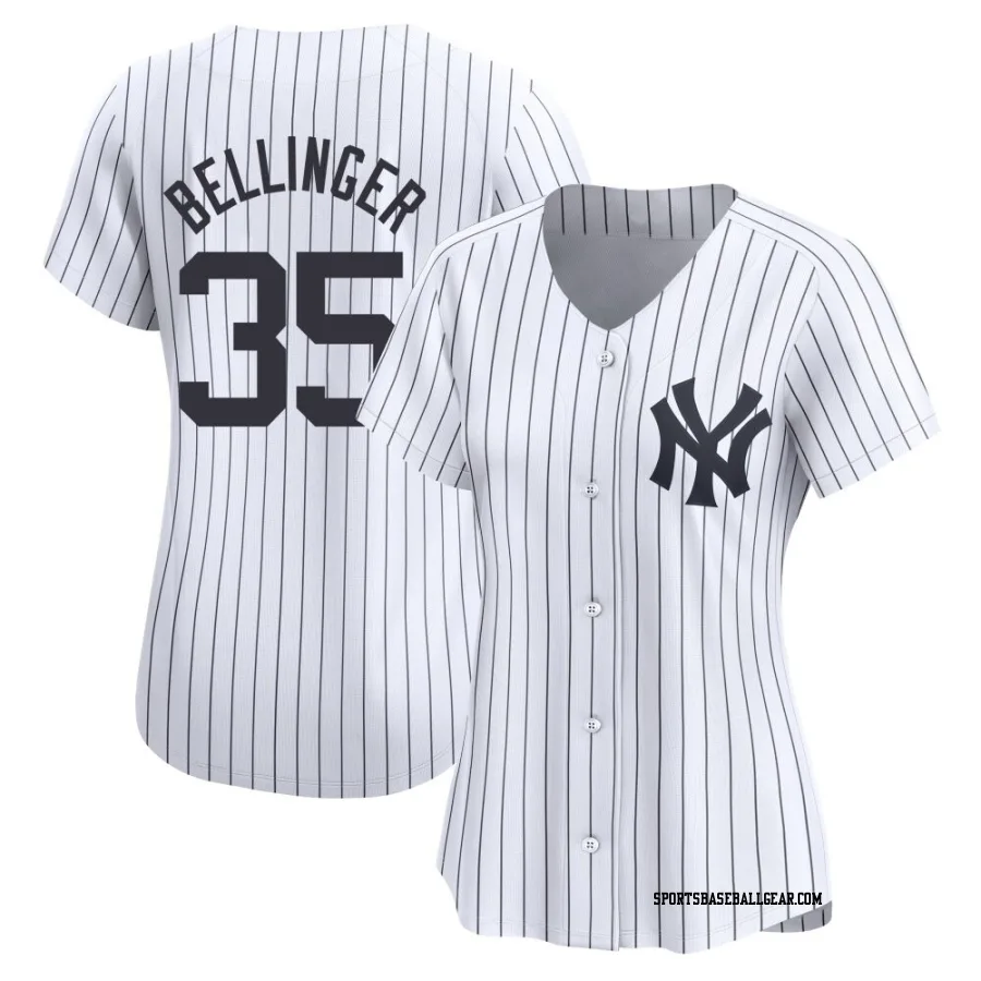 Cody Bellinger Women's New York Yankees White Limited Yankee Home Jersey