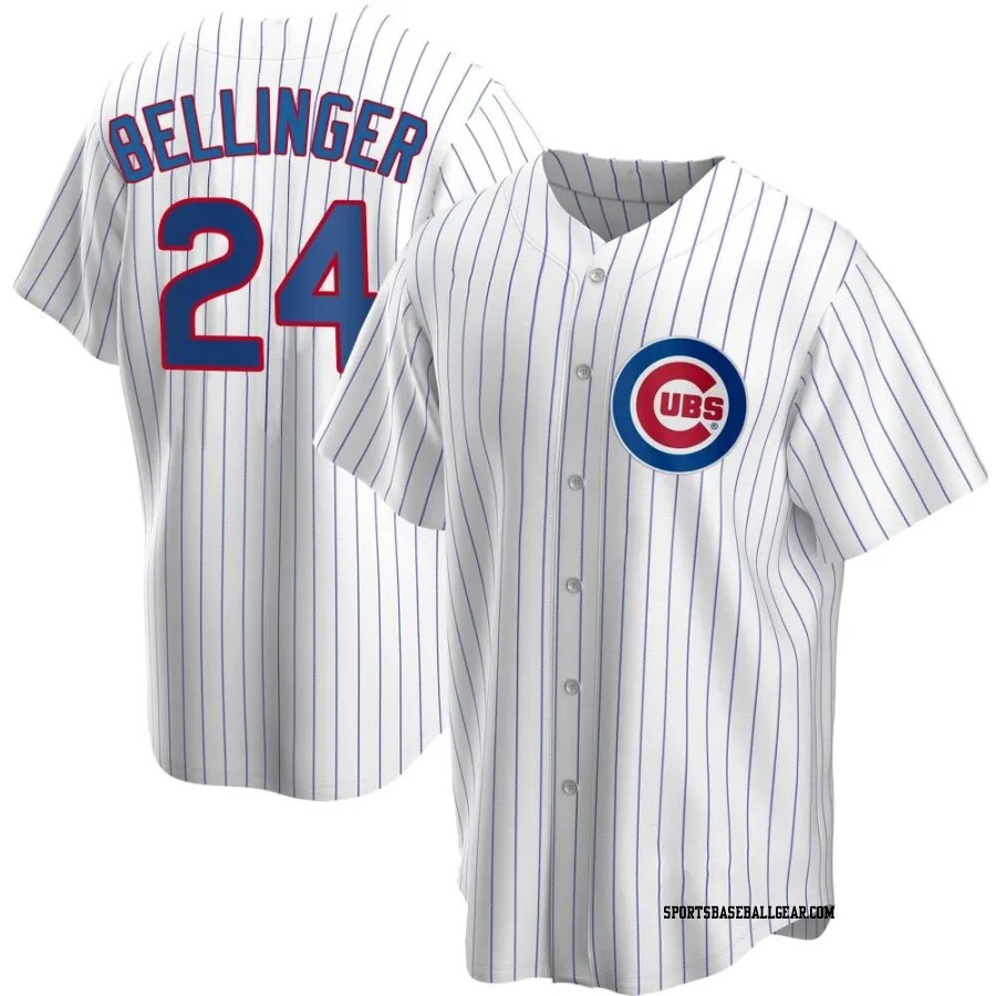 Cody Bellinger Youth Chicago Cubs White Replica Home Jersey