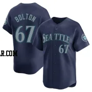 Cody Bolton Men's Seattle Mariners Navy Limited Road Jersey