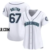 Cody Bolton Women's Seattle Mariners White Limited Home Jersey