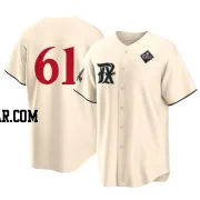 Cody Bradford Men's Texas Rangers Cream Replica 2023 City Connect 2023 World Series Jersey