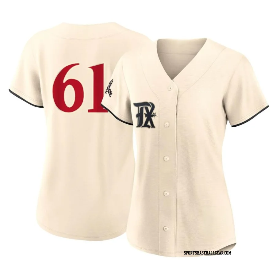 Cody Bradford Women's Texas Rangers Cream Replica 2023 City Connect Jersey