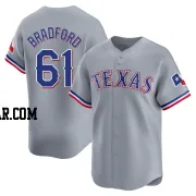 Cody Bradford Youth Texas Rangers Gray Limited Away Jersey