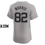 Cody Morris Men's New York Yankees Gray Elite Road Jersey