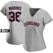 Cody Morris Women's Cleveland Guardians Gray Authentic Road Jersey