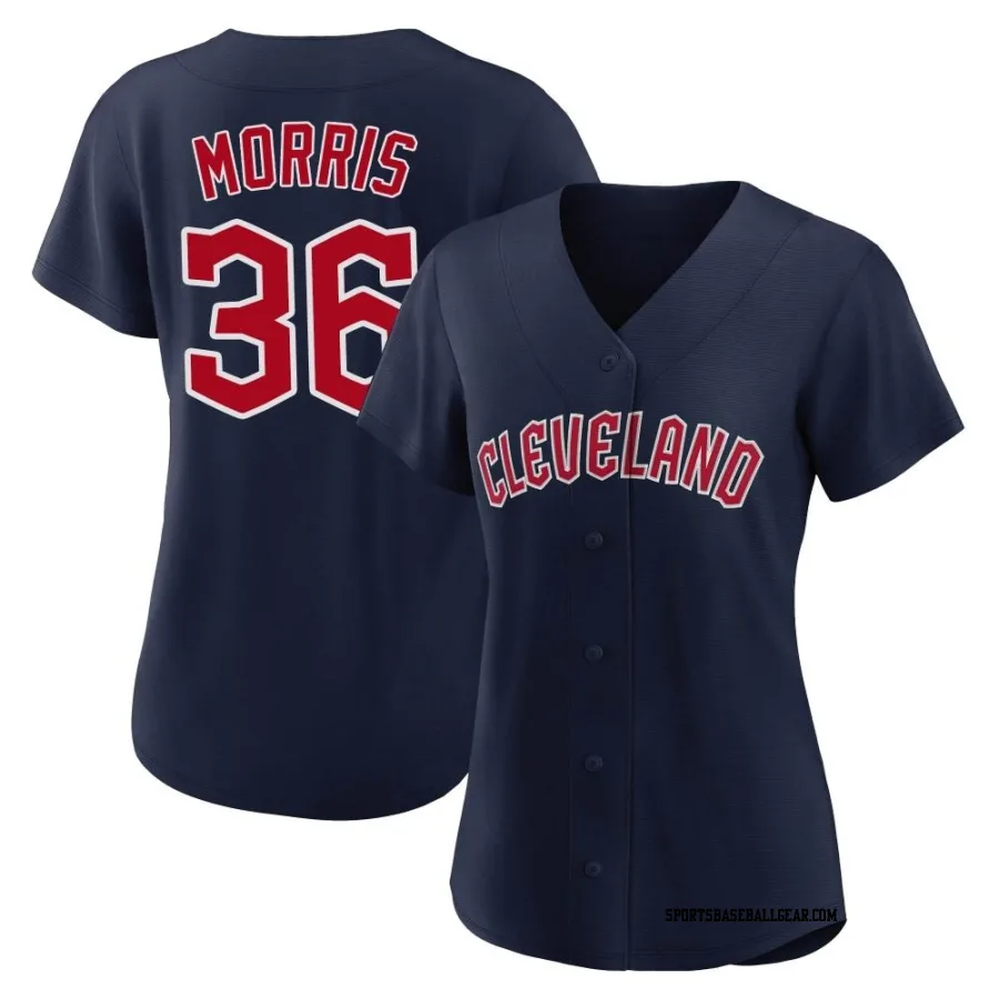 Cody Morris Women's Cleveland Guardians Navy Replica Alternate Jersey