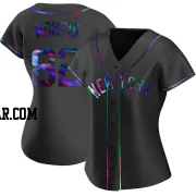 Cody Morris Women's New York Yankees Black Holographic Replica Alternate Jersey