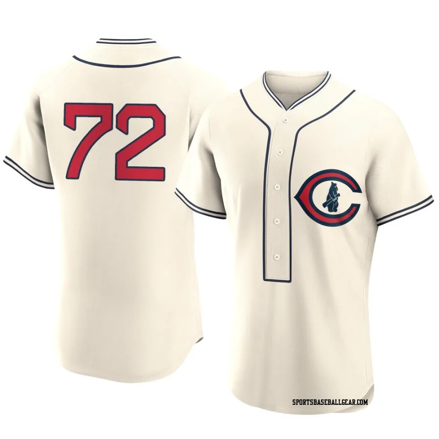 Cody Poteet Men's Chicago Cubs Cream Authentic 2022 Field Of Dreams Jersey