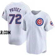 Cody Poteet Men's Chicago Cubs White Limited Home Jersey