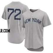 Cody Poteet Men's New York Yankees Gray Authentic 2021 Field of Dreams Jersey