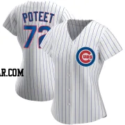 Cody Poteet Women's Chicago Cubs White Authentic Home Jersey