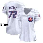 Cody Poteet Women's Chicago Cubs White Limited Home Jersey