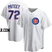 Cody Poteet Youth Chicago Cubs White Replica Home Jersey